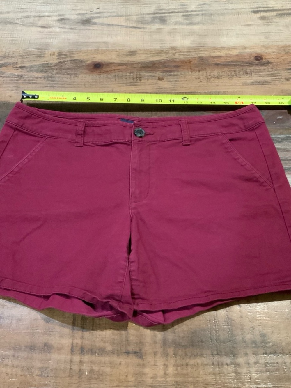 American Eagle Outfitters Women's Burgundy Shorts